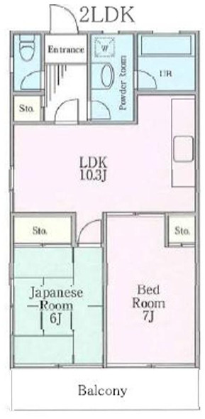 ハイツフローラの間取り