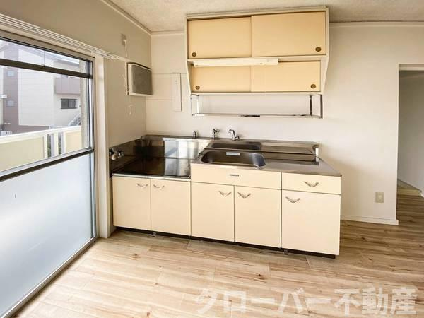 ビレッジハウス詫間1号棟のキッチン|ビレッジハウスの同一物件・同一タイプの間取りの写真です