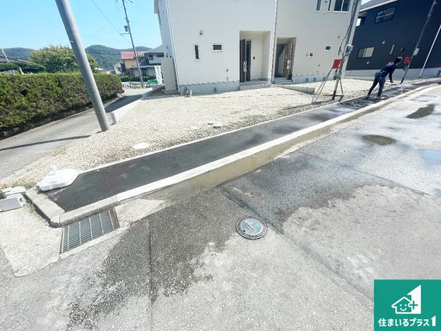 赤穂市北野中　第4-2期　新築一戸建ての駐車場|駐車スペース！散水栓があるので、こまめに愛車を洗えます！