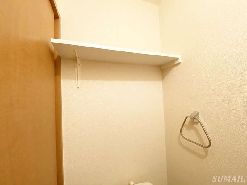 ヴィラージュシャルマンⅢの収納|トイレ収納です☆