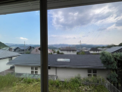 【展望】 | 柏尾台　中古戸建 | 前面に建物がないので陽当り・通風良好です。