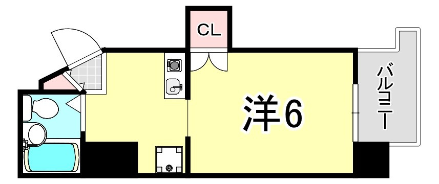 セント立花の間取り