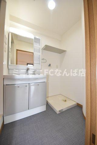 クレセル上町台の洗面所