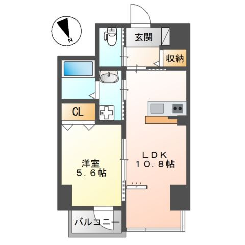 シエスタ舟入南の間取り