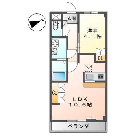 サンキャッスルの間取り