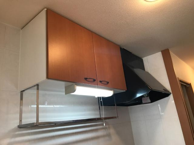 シェルル大町のキッチン|キッチン上部