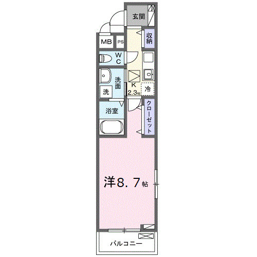 ハミングバードⅡの間取り