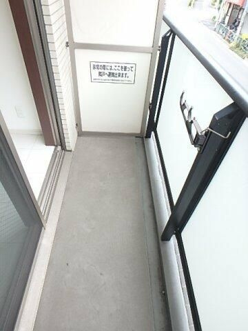 ローレル新町のバルコニー