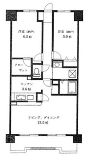 【間取り】 | カルム-ドゥ町田  | 間取りです。