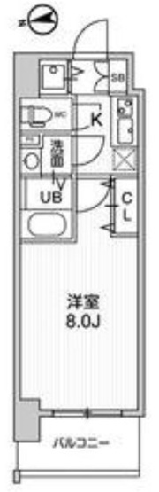 【間取り】 | LaDouceur都島高倉町