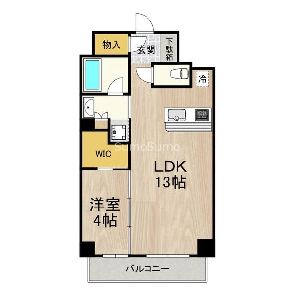 LEGALAND＋難波南の間取り