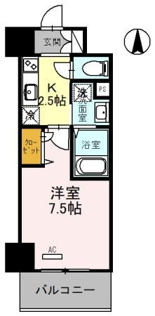 レリーフ南塚口の間取り