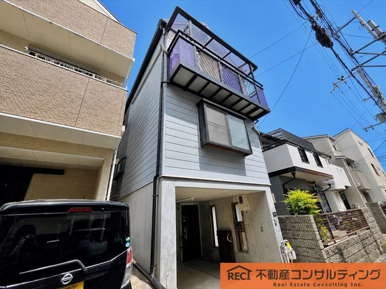 神戸市灘区楠丘3丁目　中古戸建の外観