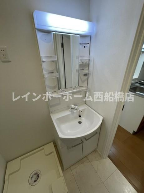 (仮称)D-ROOM前貝塚町INの洗面所