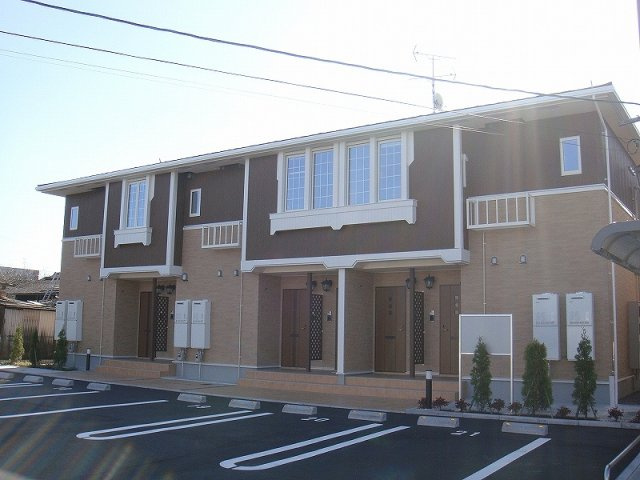 ノースパークＢの外観|外観は落ち着いています