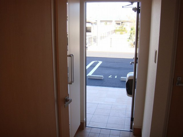 ノースパークＢの玄関|玄関です
