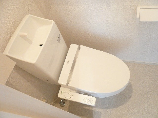 レジデンス祝吉　Ⅰのトイレ|清潔感のあるトイレです