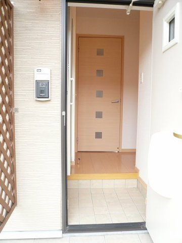 ルミエール　タカオの玄関|毎日通る玄関はこちらです