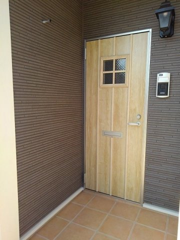 パーラメントハウスⅡ　Ｂの玄関|毎日通る玄関はこちらです