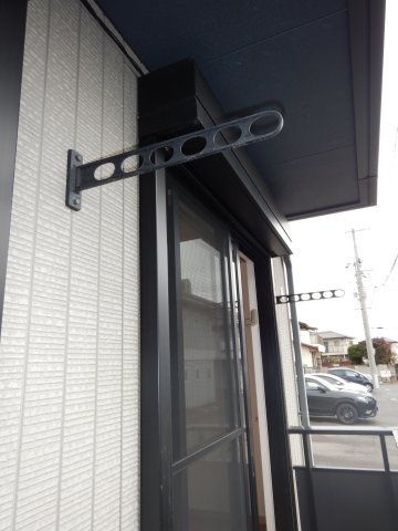 ビバリースクエアBのバルコニー