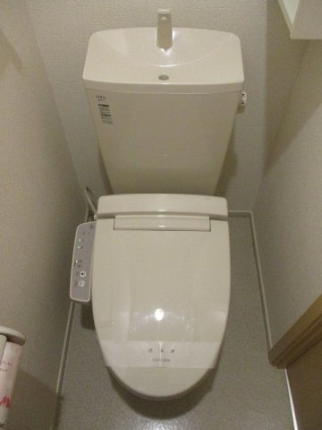 ハッピーメゾン　Ⅲのトイレ|清潔感のあるトイレです