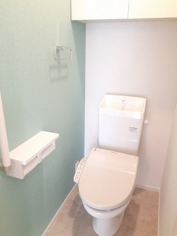 リベルラ　Ⅰのトイレ|ゆったりとした空間のトイレです