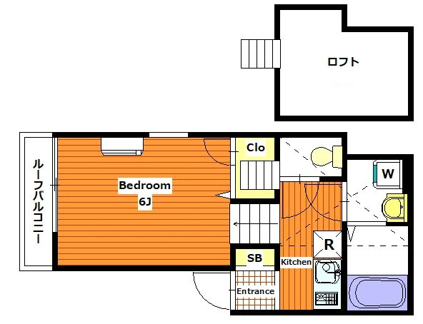 ウィステリア の間取り|間取りです。