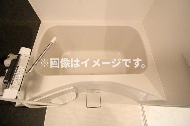（仮称）都城市中町マンションの浴室|お風呂で日々の疲れを落としましょう