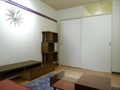 【居間・リビング】 | コロナビレッヂ | 参考モデルなので家具は付属しません。