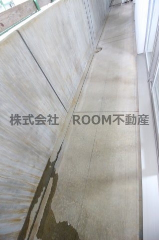 アジュール中町のバルコニー|落ち着いた時間を過ごせるバルコニーです