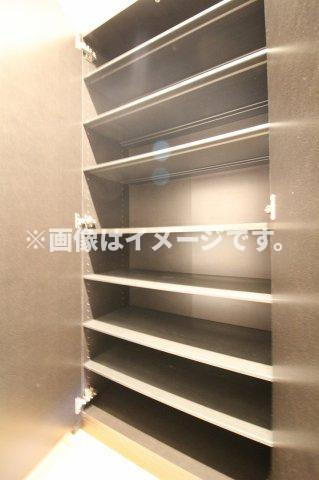 （仮称）都城市中町マンションの収納|収納があります