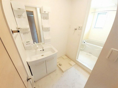 【洗面所】 | フレシール小倉東Ｙ | コンパクトで使いやすい洗面所