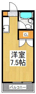 メイフラワー中野島の間取り