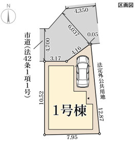 リーブルガーデン堺市美原区菩提2期の区画図