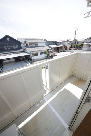 プレシャス・コートのバルコニー
