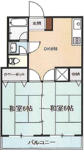 メゾン平井の間取り