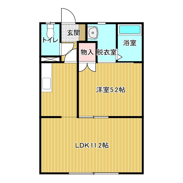 コーポかわしまの間取り