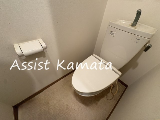 メゾンドソレイユＶのトイレ