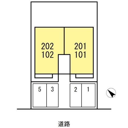 フィールド砂口の区画図