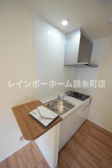 カーサグランデ本八幡のキッチン