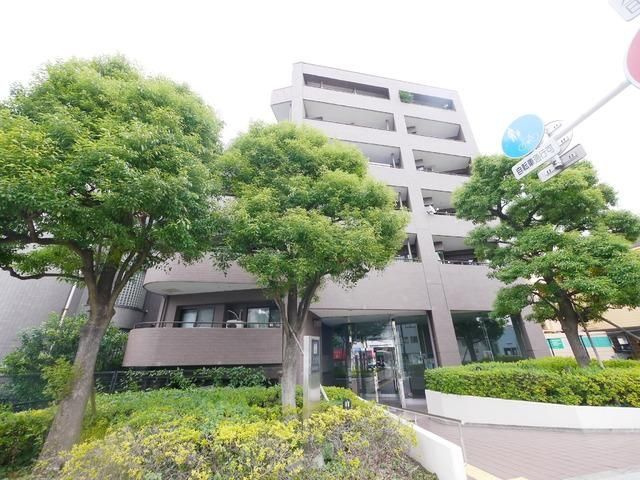 ナイスアーバン志村坂上の外観|ナイスアーバン志村坂上：オートロック＆防犯カメラ付きマンションです！