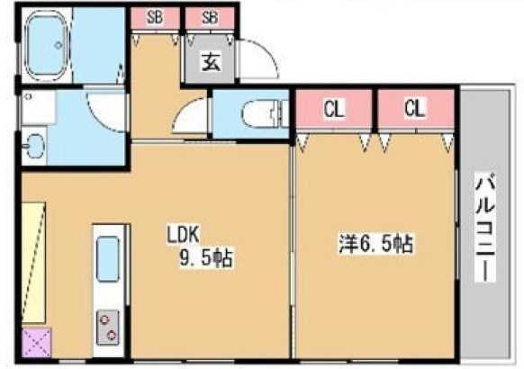 KARIN御崎公園の間取り