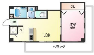 ラムール王子公園の間取り