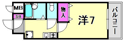 メリーメゾンの間取り