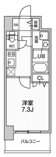La Douceur九条の間取り