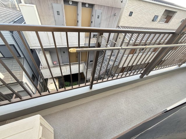 柳生マンションのバルコニー