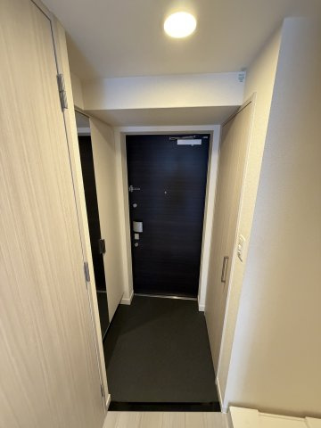 プレサンスOSAKA DOMECITY クロスティの玄関