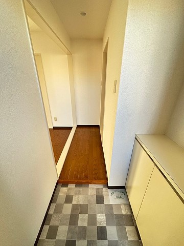 桜木マンションの玄関