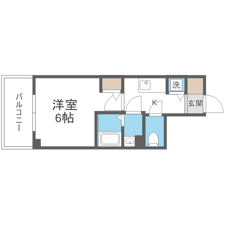 エスリードレジデンス大阪本町の間取り