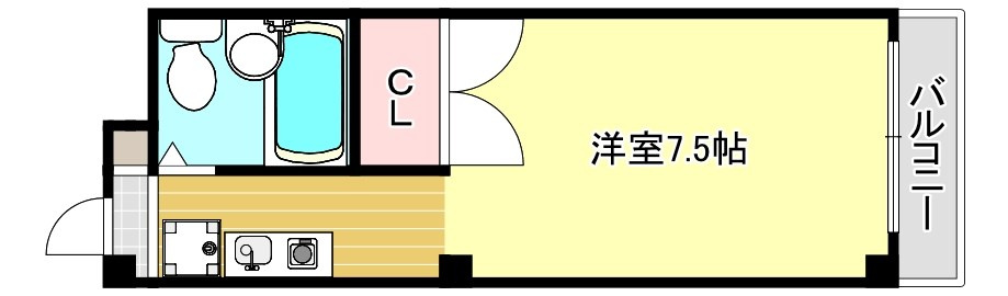 柳本マンションの間取り